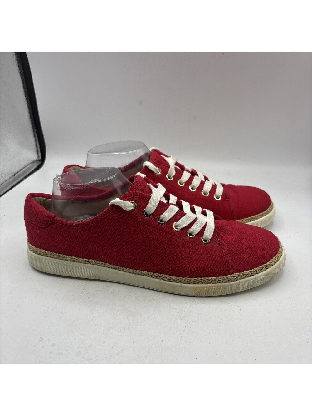 Women's VIONIC Oasis Poppy Canvas Sneaker Size 11 Comfort Shoe, Lace-Up - Picture 5 of 8